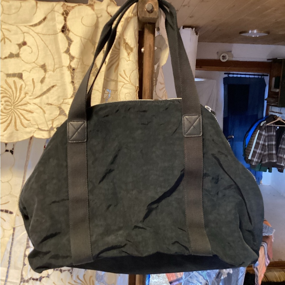 Kipling Blue Art Tote Expandable Bag - Picture 2 of 14